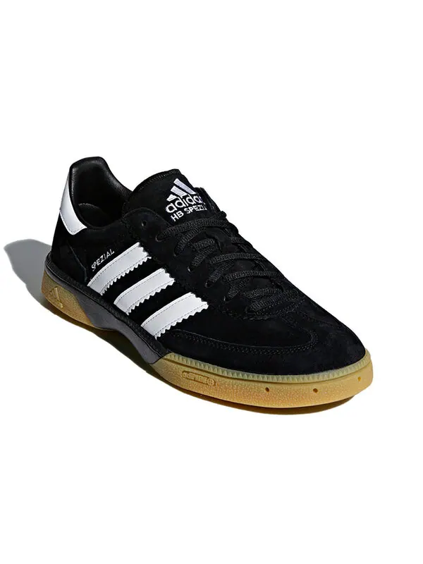Кроссовки гандбольные специальные Adidas — изображение 3 из 4, черный/белый