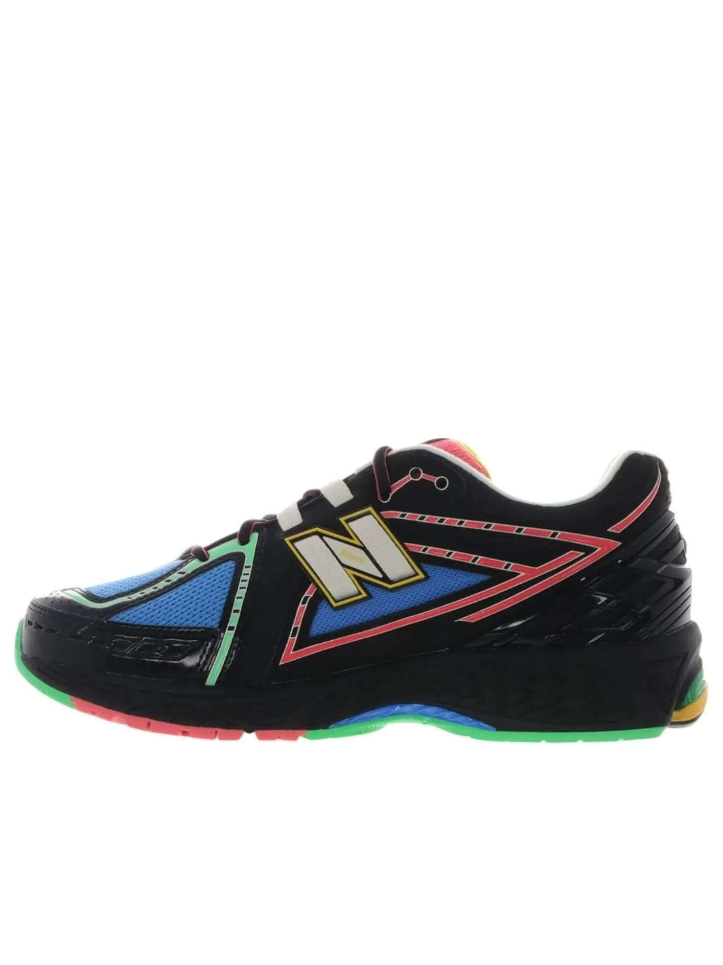 Кроссовки New Balance 1906R 'Black Pink Blue' — изображение 1 из 4, черный/розовый/синий