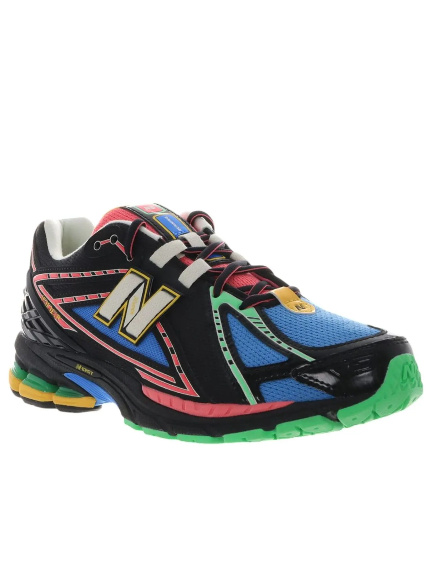 Кроссовки New Balance 1906R 'Black Pink Blue' — изображение 2 из 4, черный/розовый/синий