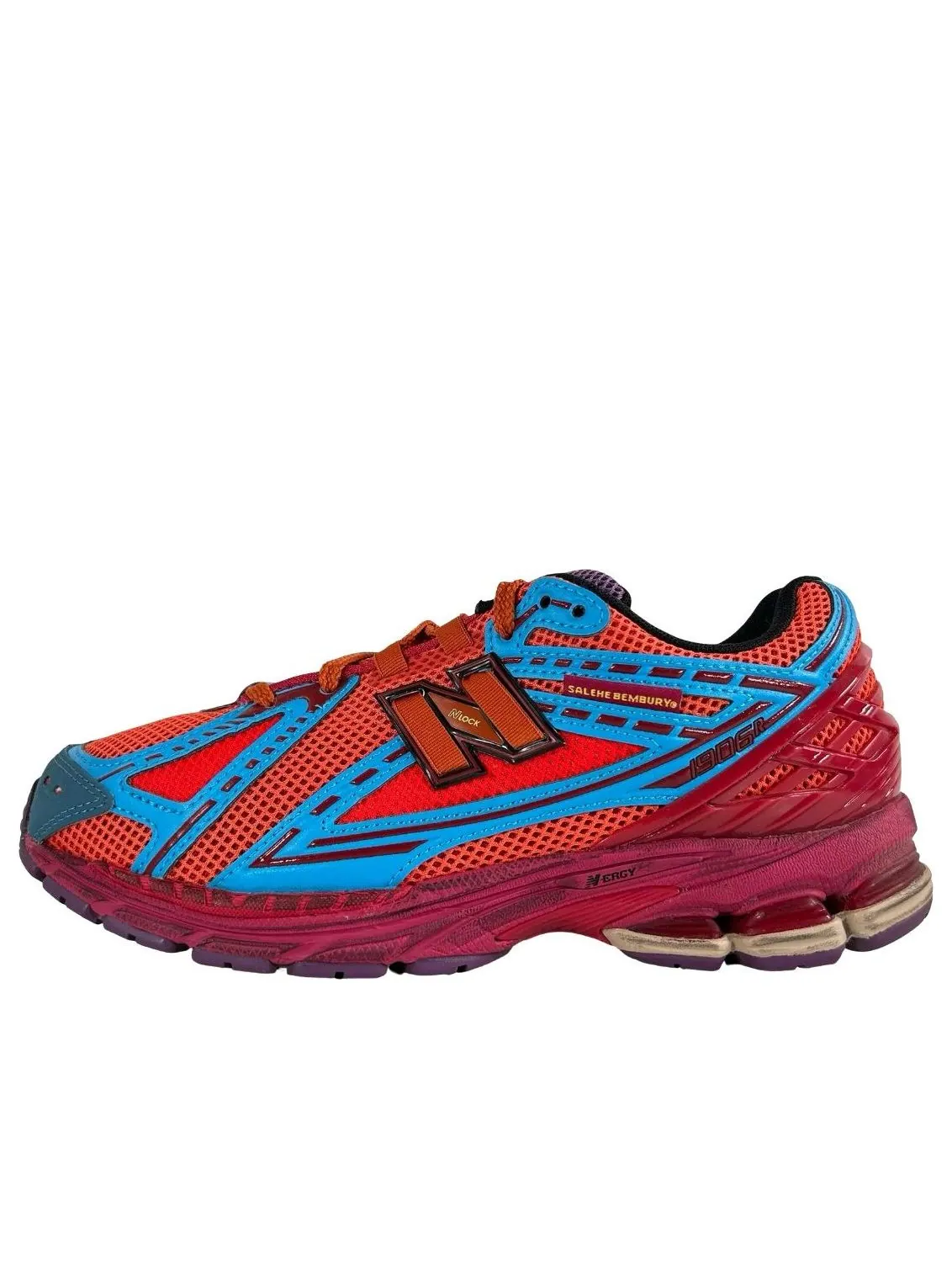 New Balance x Salehe Bembury 1906R 'Heat Be Hot Magma' — изображение 1 из 5, оранжевый/красный/синий