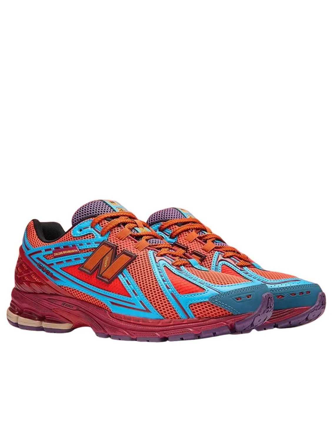New Balance x Salehe Bembury 1906R 'Heat Be Hot Magma' — изображение 3 из 5, оранжевый/красный/синий