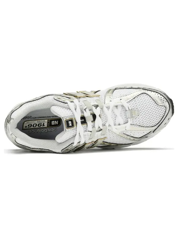 Кроссовки 1906r 'white silver metallic' New Balance — изображение 3 из 4, белый/серый/золотистый