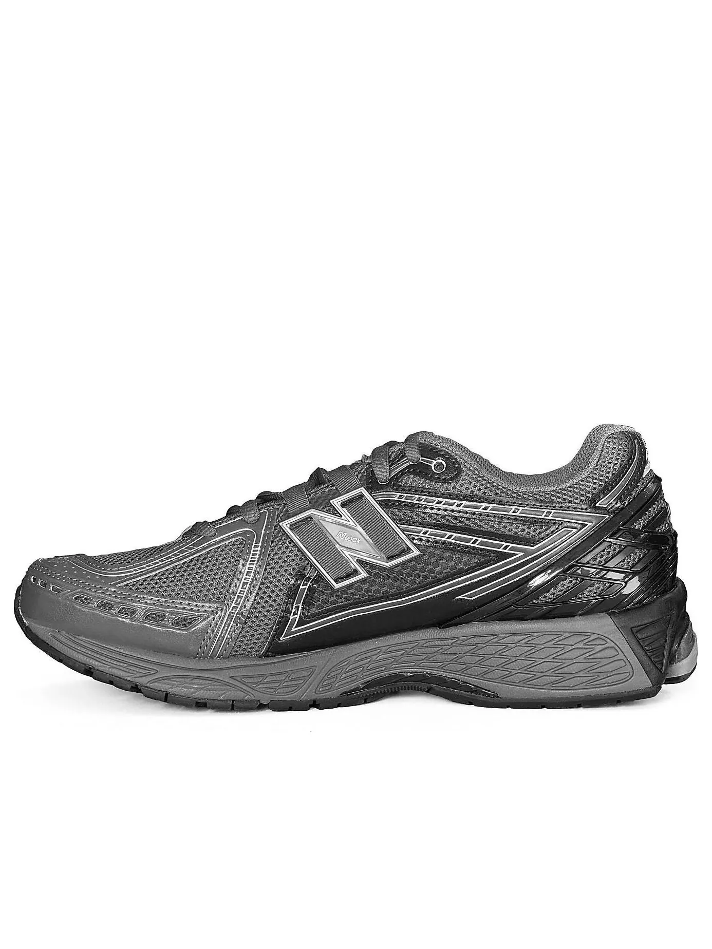 Кроссовки New Balance 1906R 'Black Shadow Grey' — изображение 2 из 6, черный/серый