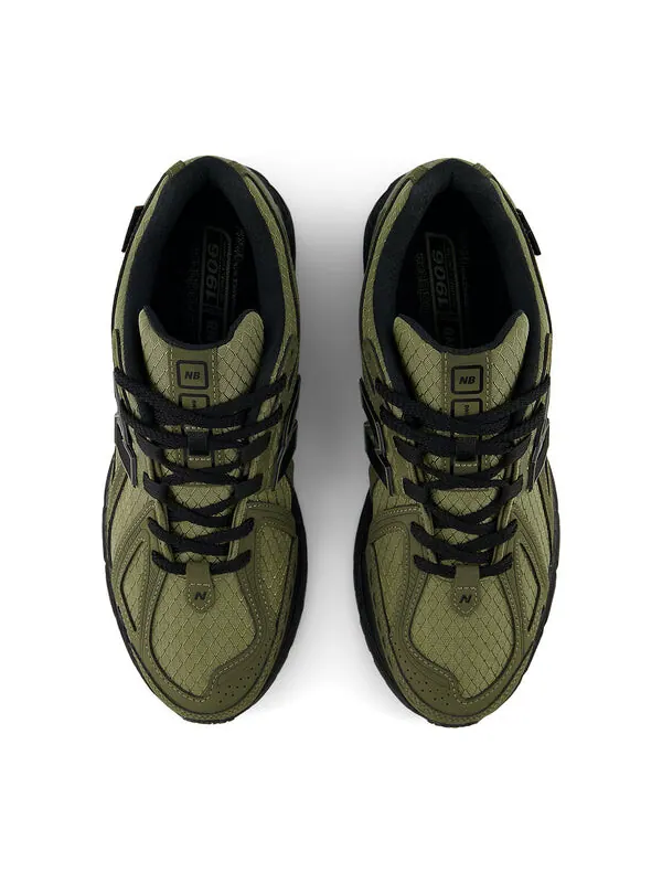 Кроссовки 1906r 'cordura dark camo green' New Balance — изображение 3 из 4, оливковый/черный