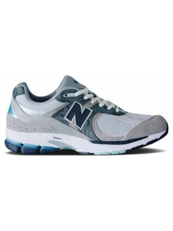 Кроссовки атмос х 2002р New Balance — изображение 2 из 4, серый/синий