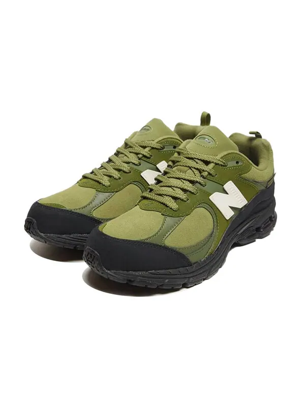 Кроссовки the basement x 2002r 'moss green' New Balance — изображение 2 из 4