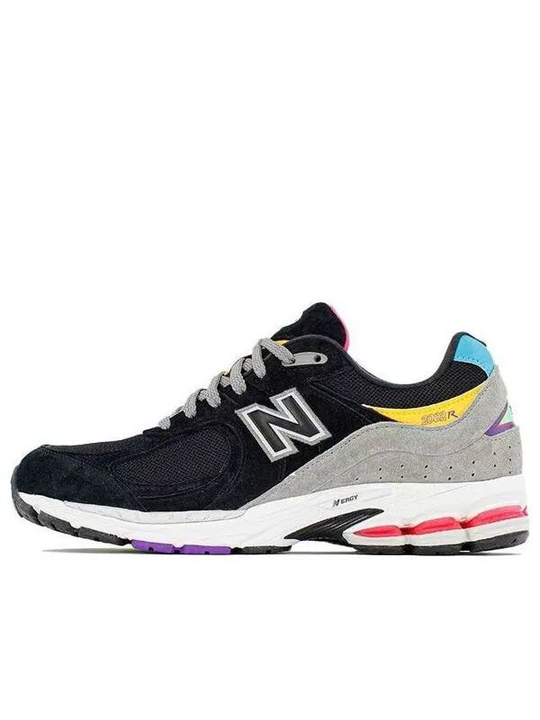 Кроссовки dtlr x 2002r New Balance — изображение 1 из 4, черный/серый/фиолетовый