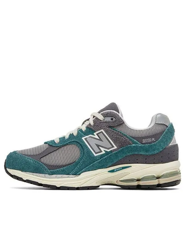 Кроссовки 2002р повседневная обувь New Balance — изображение 1 из 4, серый/зеленый