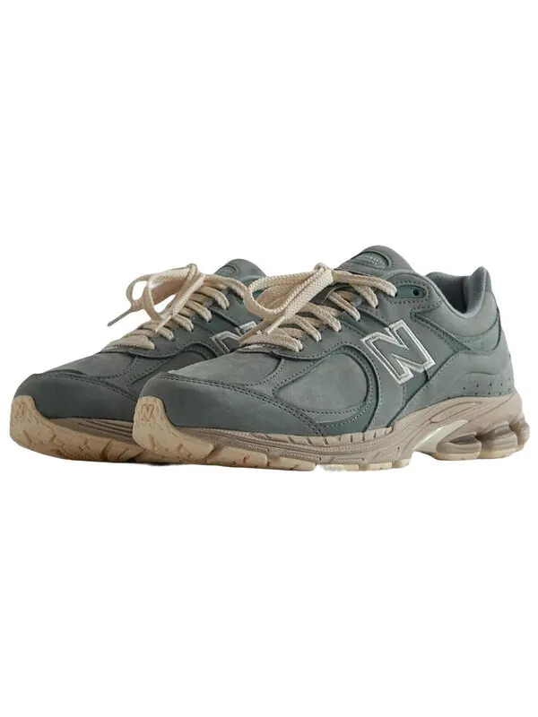 Кроссовки x kith 2002r New Balance — изображение 2 из 4, серый/зеленый
