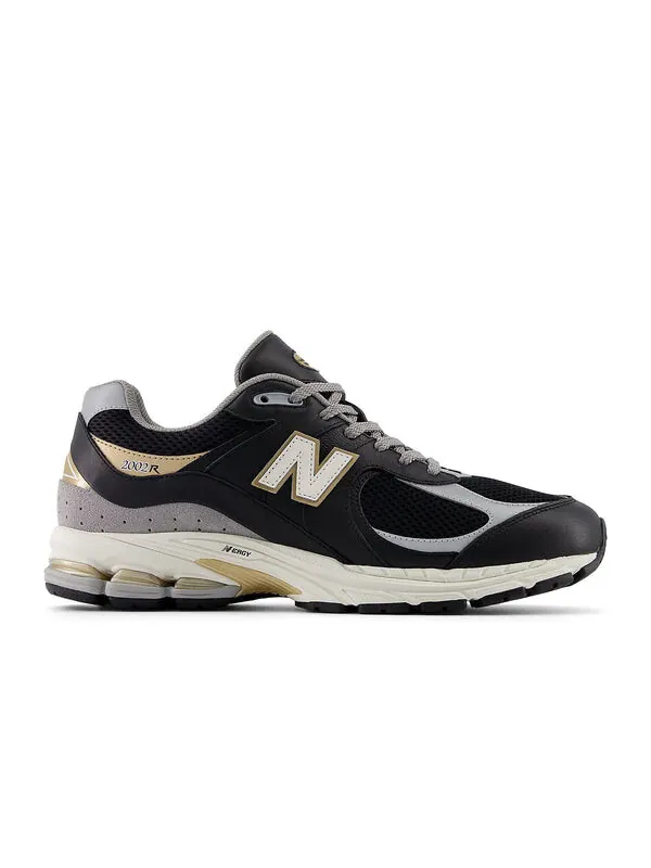Кроссовки 2002р New Balance — изображение 2 из 4, белый/черный/золотистый