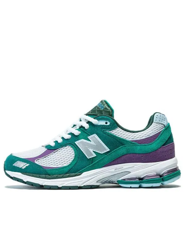 Кроссовки там наверху x 2002r New Balance — изображение 1 из 4, зеленый/фиолетовый/белый