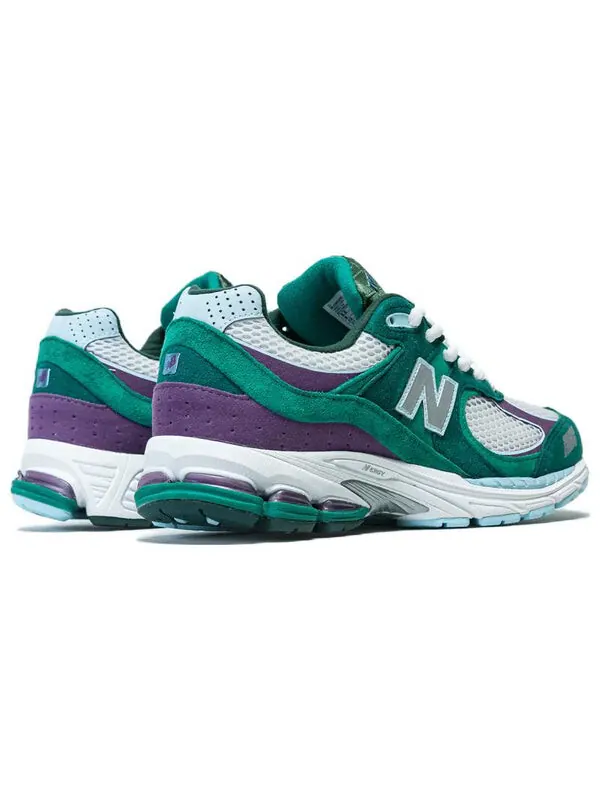 Кроссовки там наверху x 2002r New Balance — изображение 4 из 4, зеленый/фиолетовый/белый