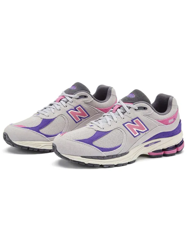 Кроссовки 2002р New Balance — изображение 2 из 4, серый/фиолетовый/розовый