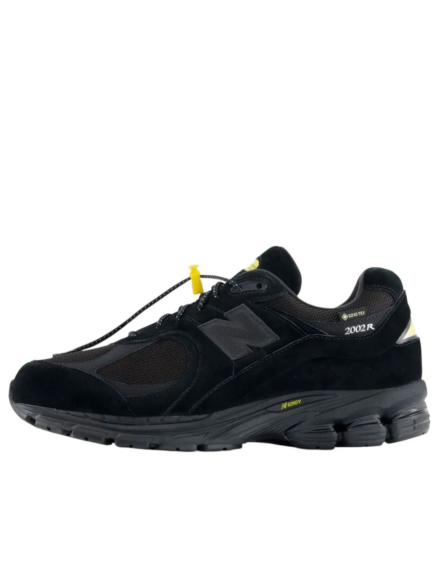 Кроссовки New Balance 2002R GORE-Tex 'Black Yellow' — изображение 1 из 6, черный