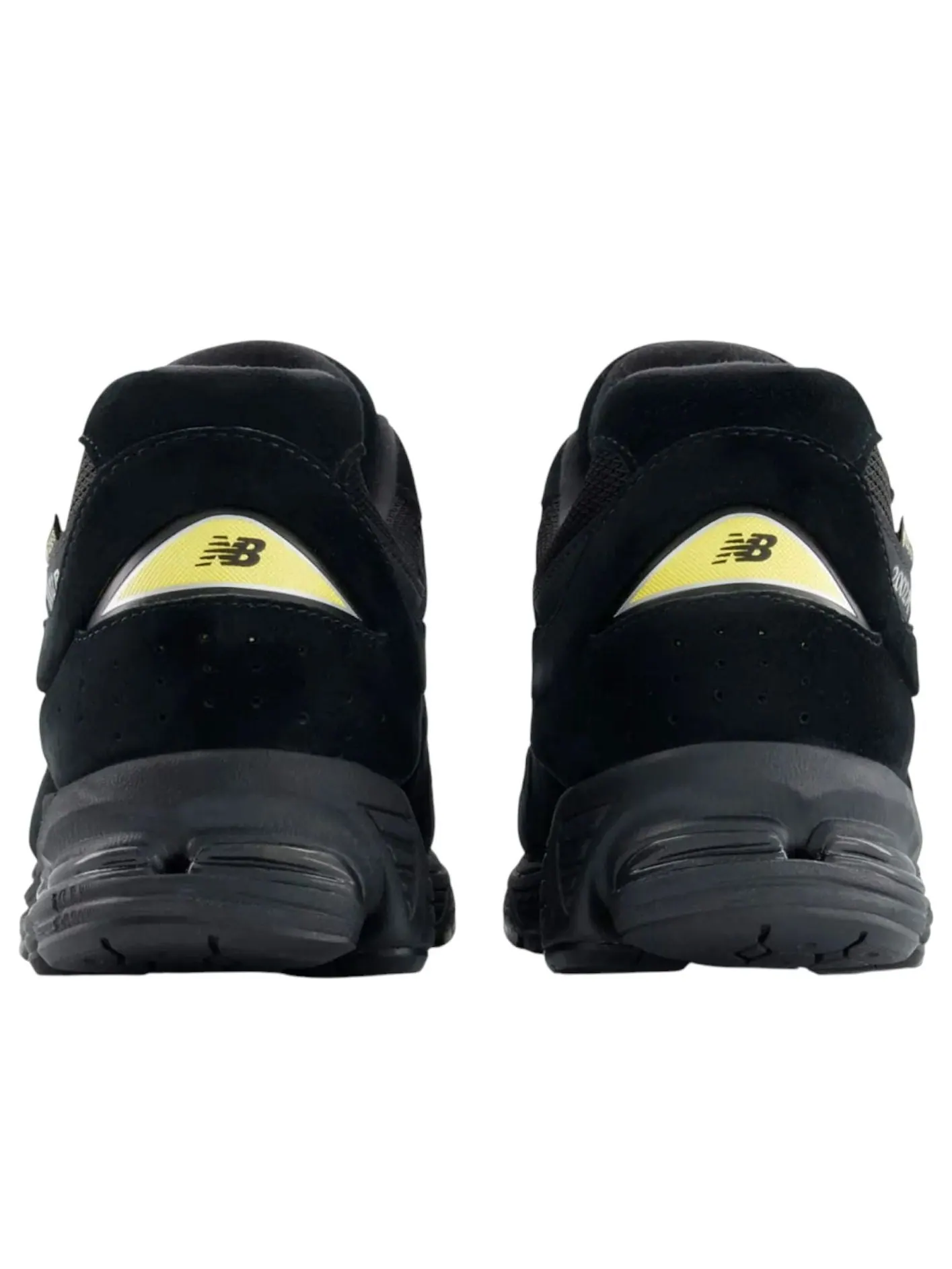 Кроссовки New Balance 2002R GORE-Tex 'Black Yellow' — изображение 4 из 6, черный/желтый