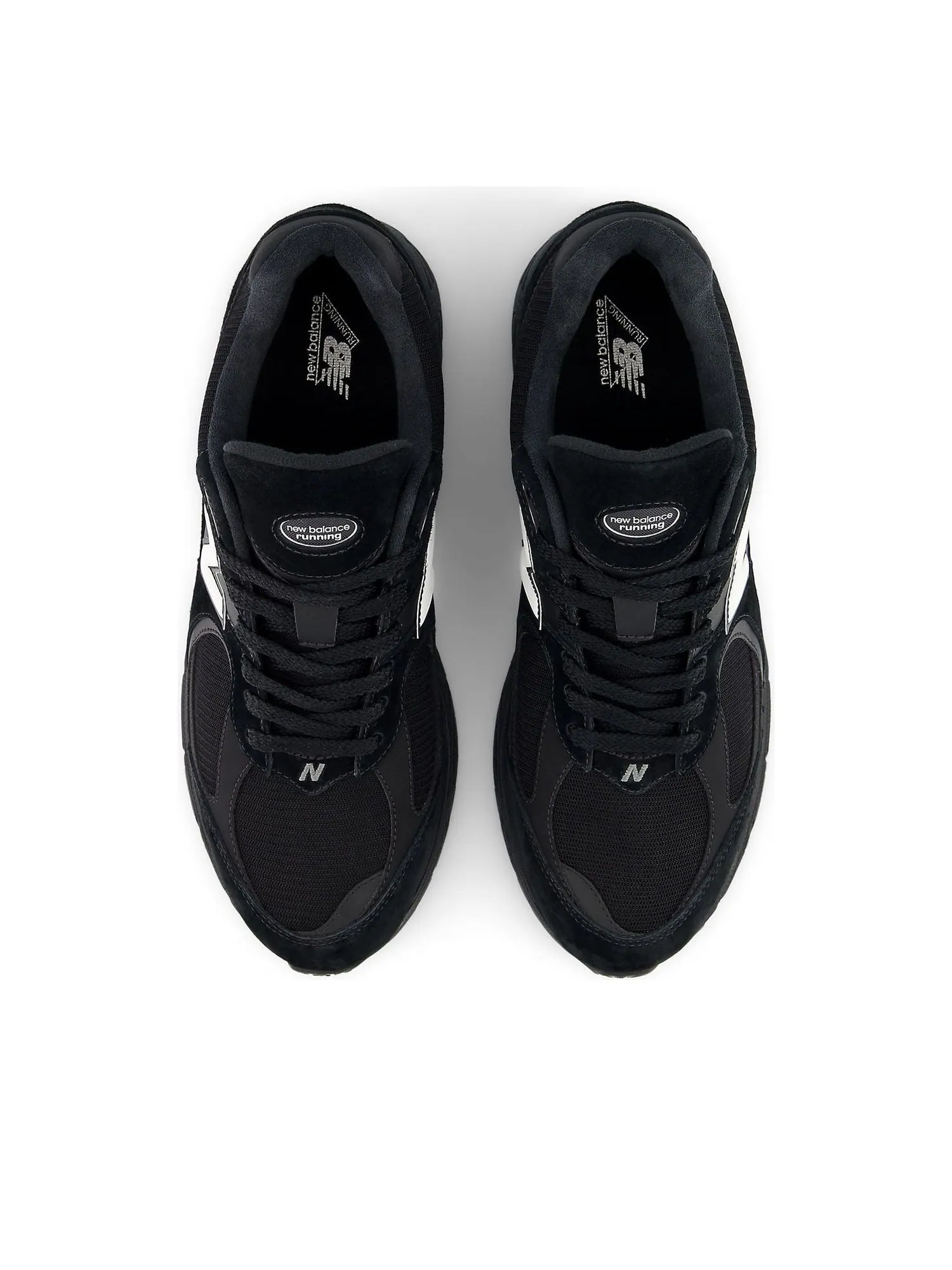 Кроссовки New Balance 2002R 'Black White' — изображение 3 из 6, черный