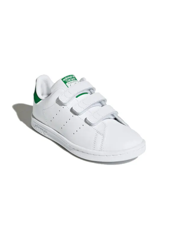 Кроссовки stan smith cf velcro Adidas — изображение 2 из 4, белый