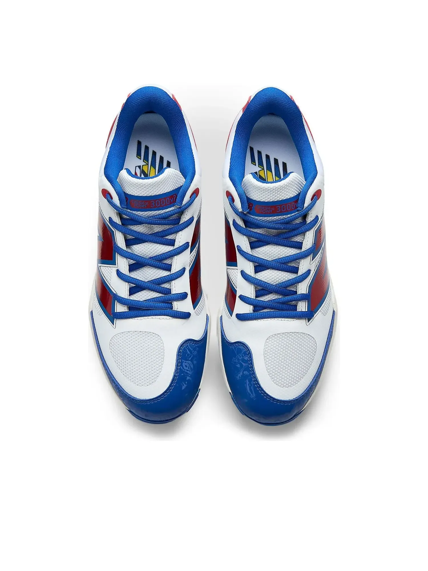 Кроссовки New Balance Fresh Foam X 3000v7 'Team Red Team Royal' — изображение 3 из 6, красный