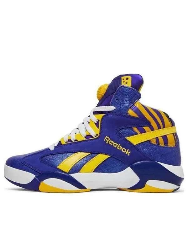 Кроссовки shaq attaq retro 'lsu' Reebok — изображение 1 из 4, фиолетовый