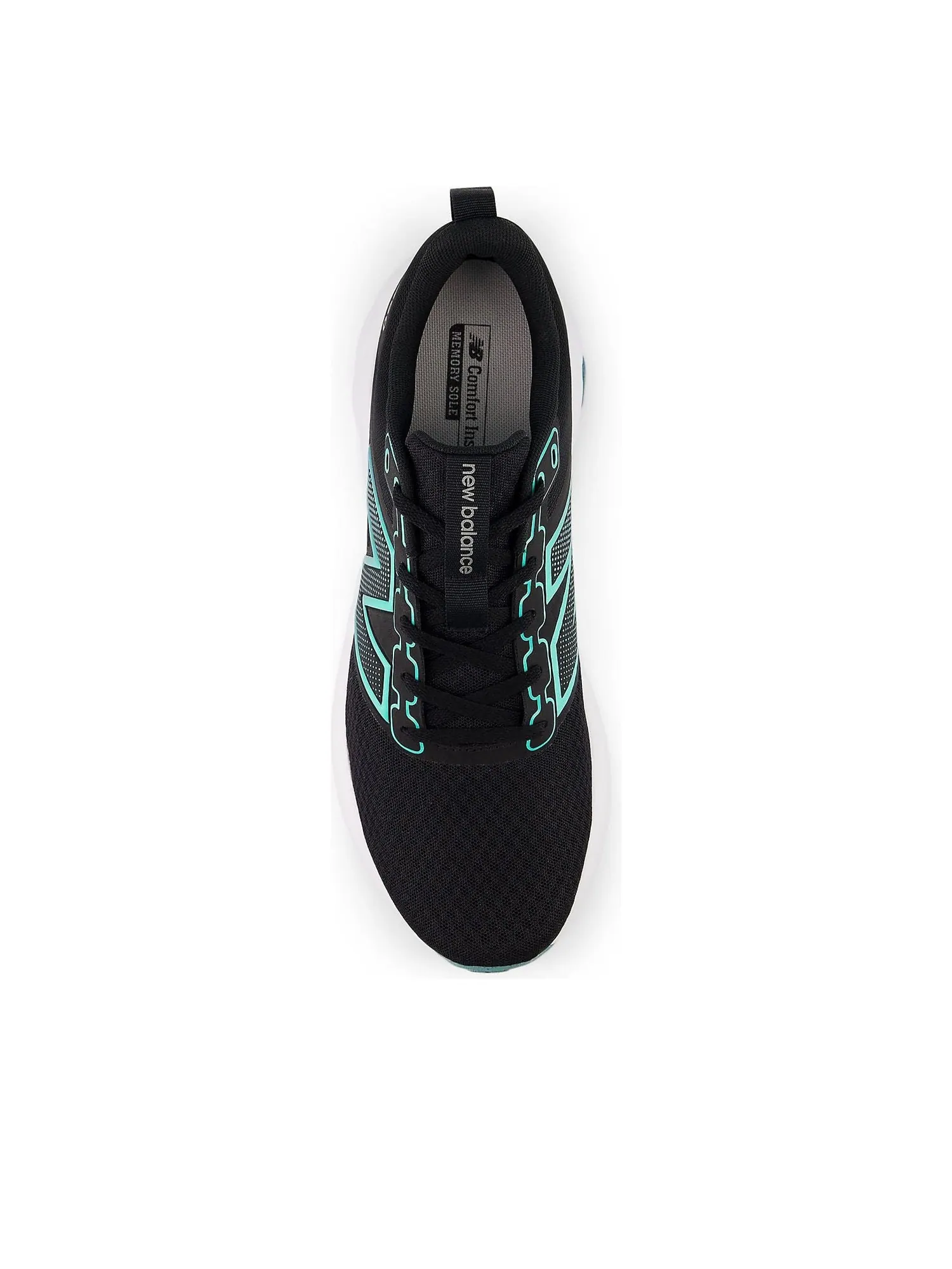 Кроссовки New Balance 460 v4 'Black' — изображение 3 из 5, черный/металлик зеленый