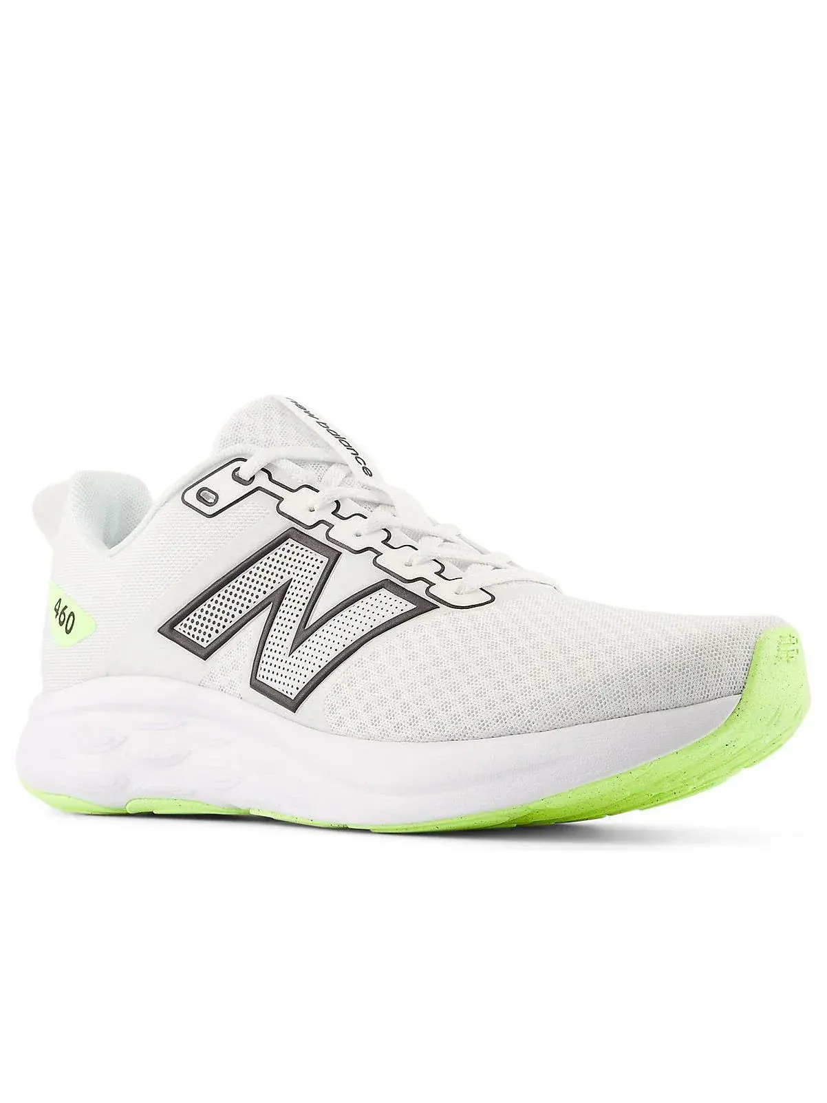 Кроссовки New Balance 460 v4 2E 'White' — изображение 2 из 5, белый