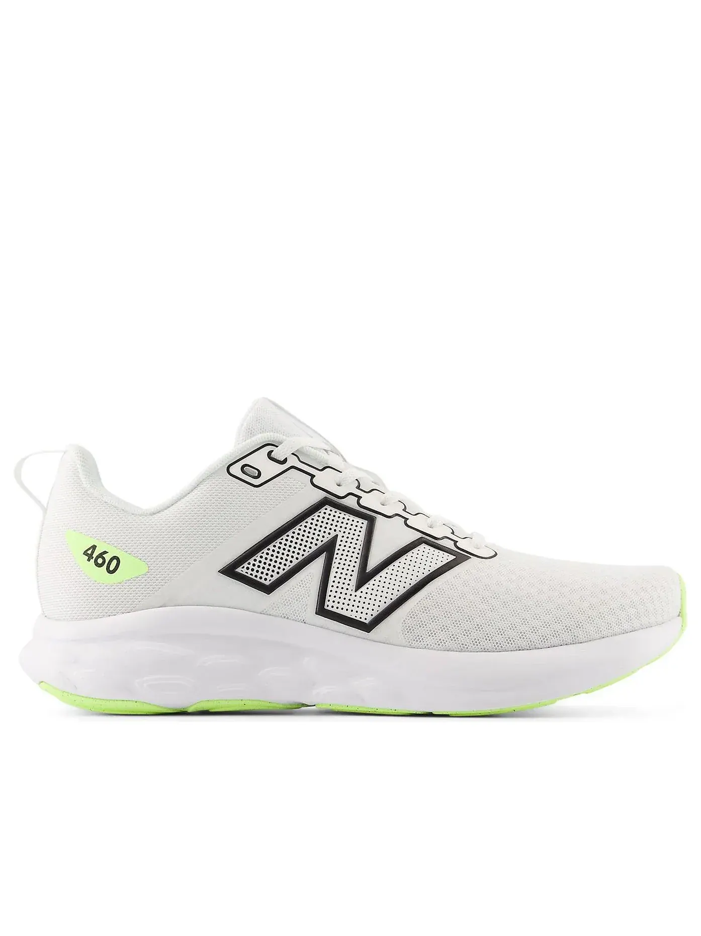 Кроссовки New Balance 460 v4 2E 'White' — изображение 5 из 5, белый