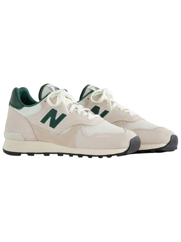 Кроссовки x aime leon dore 475 'white green' New Balance — изображение 2 из 4, белый/зеленый