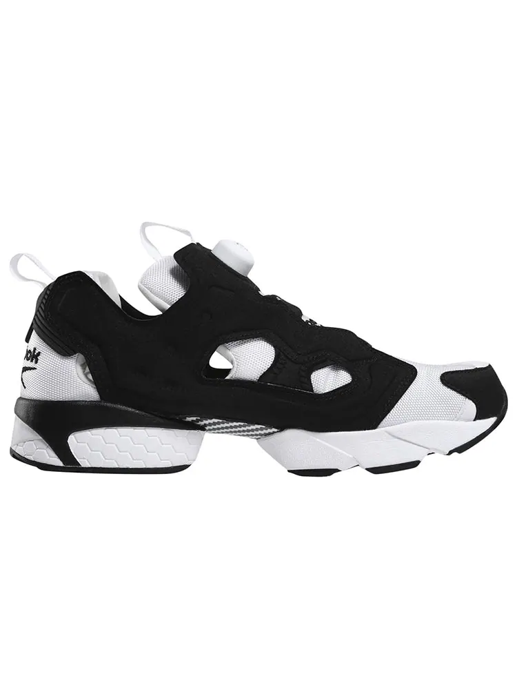 Спортивные кроссовки Reebok Instapump Fury OG Hollow Out Splicing Shoes/Sneakers Unisex Black White — изображение 2 из 5