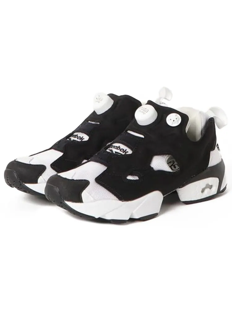 Спортивные кроссовки Reebok Instapump Fury OG Hollow Out Splicing Shoes/Sneakers Unisex Black White — изображение 4 из 5