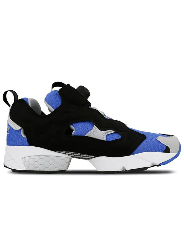 Кроссовки instapump fury og retro 'echo blue' 2019 Reebok — изображение 2 из 4, черный/синий