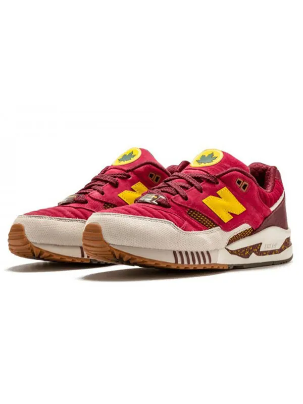 Кроссовки ronnie fieg x 530 New Balance — изображение 2 из 4, красный/желтый