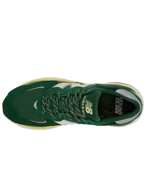 Кроссовки кирпичи и дерево x 57 40 New Balance — изображение 3 из 4, зеленый