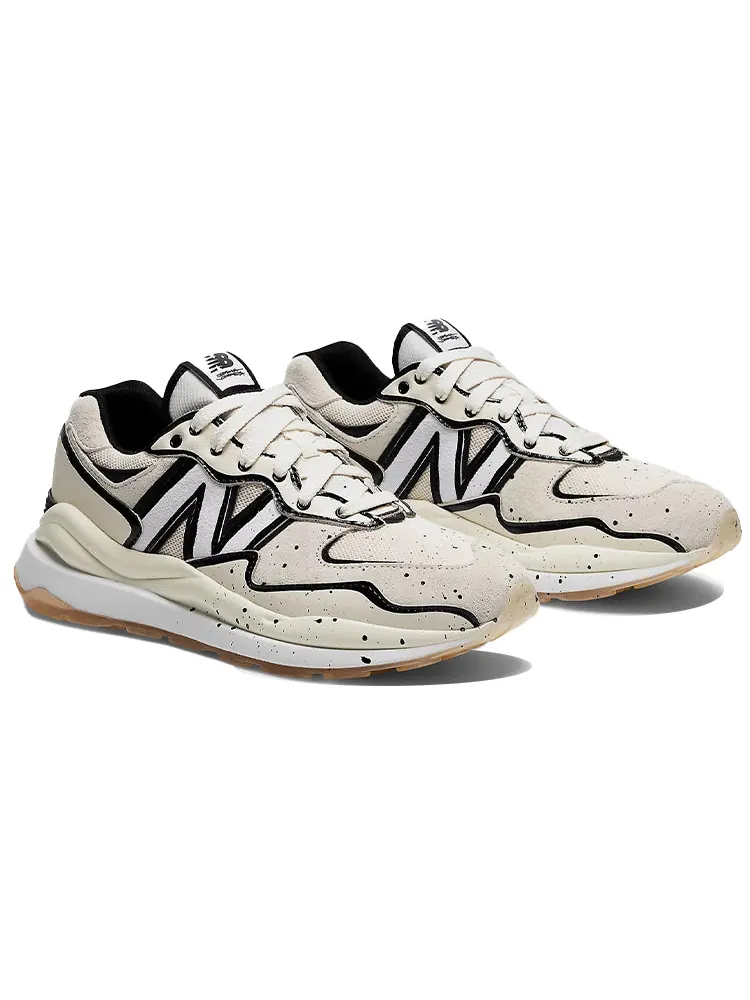 Кроссовки New Balance Joshua Vides x 57/40 'Angora Splatter' — изображение 3 из 5, коричневый