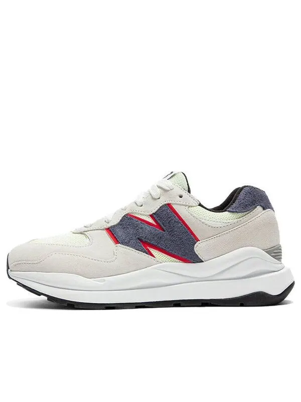 Кроссовки 57 40 New Balance — изображение 1 из 4, кремовый/синий
