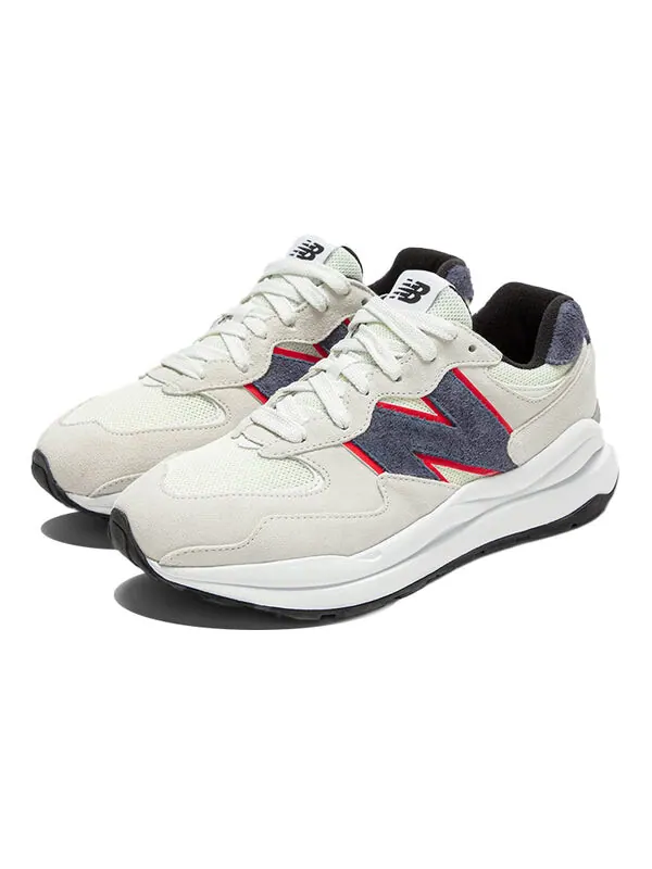 Кроссовки 57 40 New Balance — изображение 2 из 4, кремовый/синий