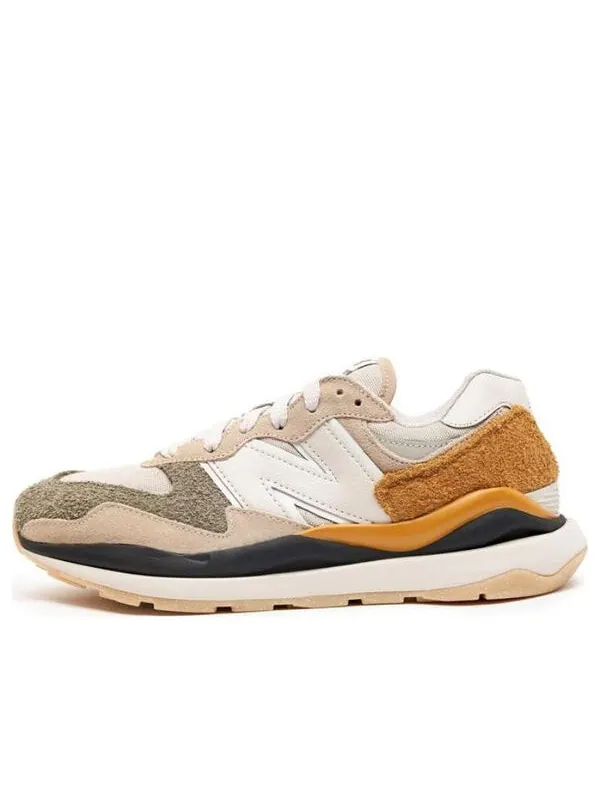 Кроссовки 57 40 New Balance — изображение 1 из 4, кремовый/зеленый