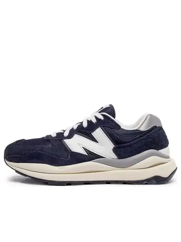 Кроссовки New Balance 57/40 синие — изображение 1 из 4, темно-синий синий/белый