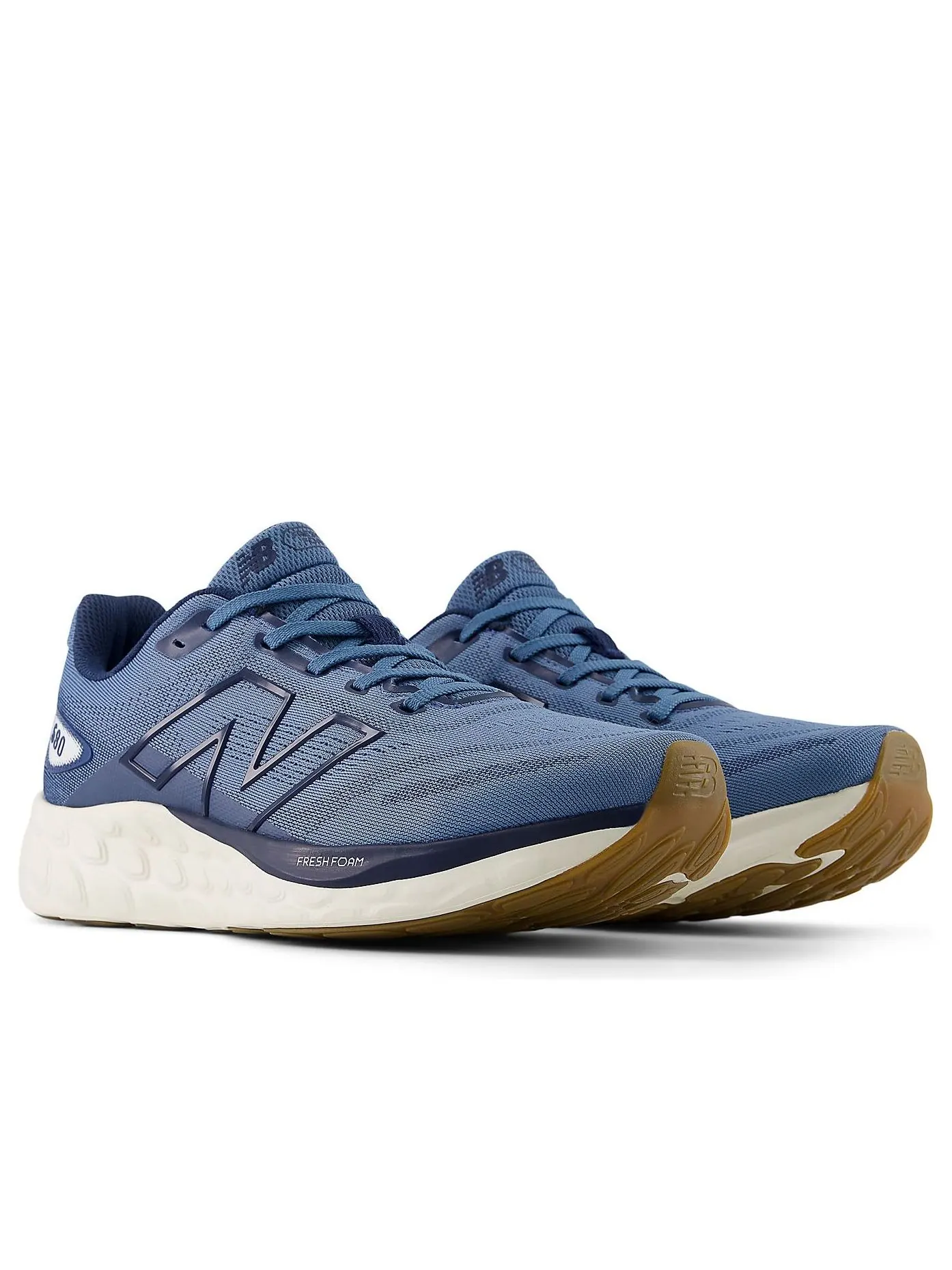 Кроссовки New Balance Fresh Foam 680 v8 'Shoreline Blue Navy' — изображение 2 из 6, синий