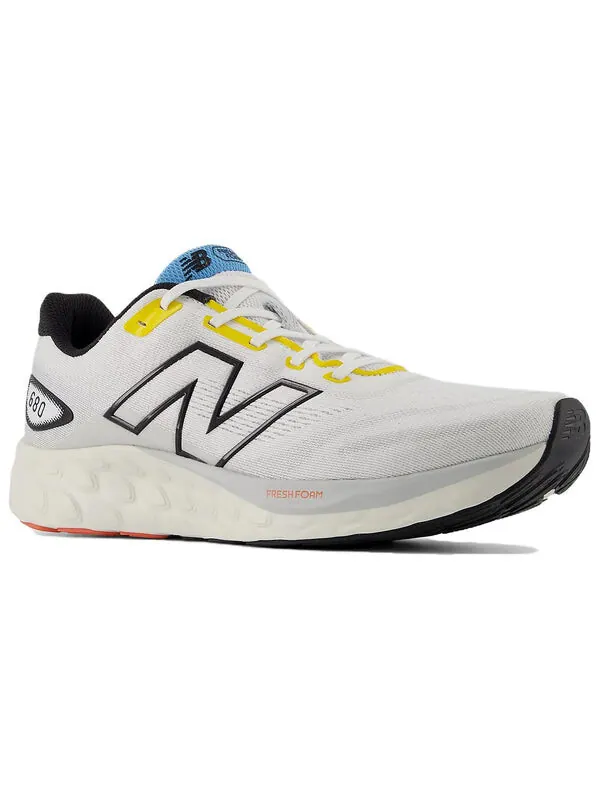 Кроссовки свежие пена 680v8 New Balance — изображение 3 из 4, белый/черный