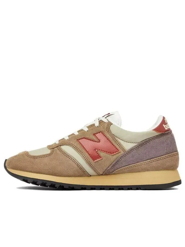 Кроссовки 730 New Balance — изображение 1 из 4, коричневый/красный