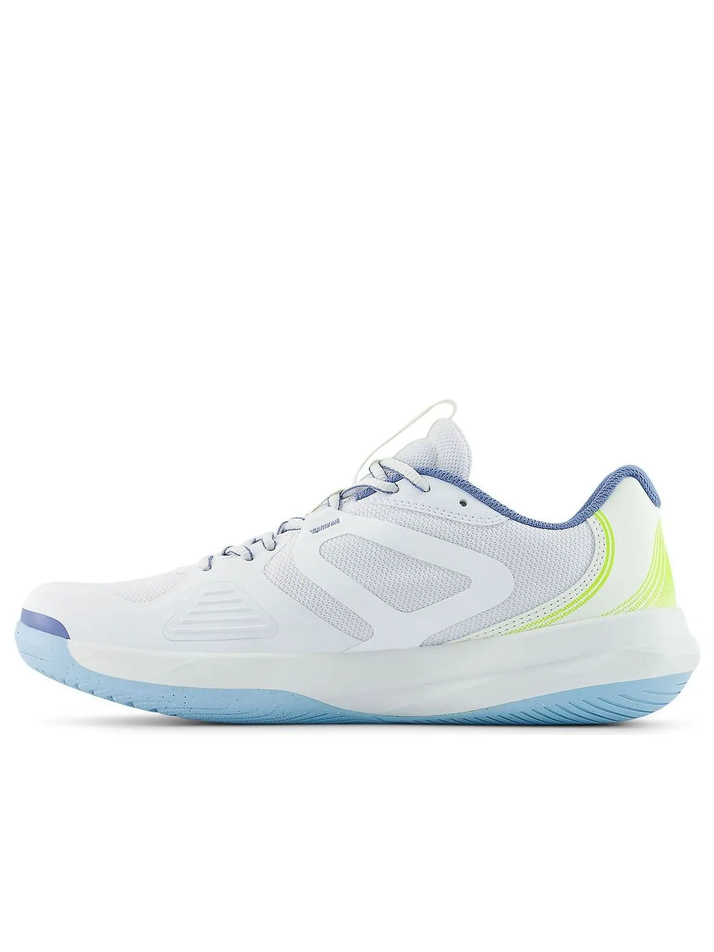 Кроссовки для пиклбола New Balance FuelCell 796v5 'White Alkaline Green' — изображение 1 из 5, белый/зеленый/синий