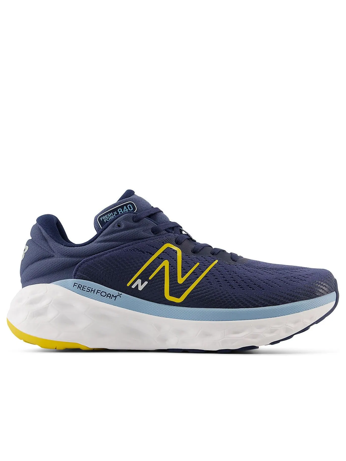 Кроссовки New Balance Fresh Foam 840v1 'Vintage Indigo Ginger Lemon Chrome Blue' — изображение 2 из 5