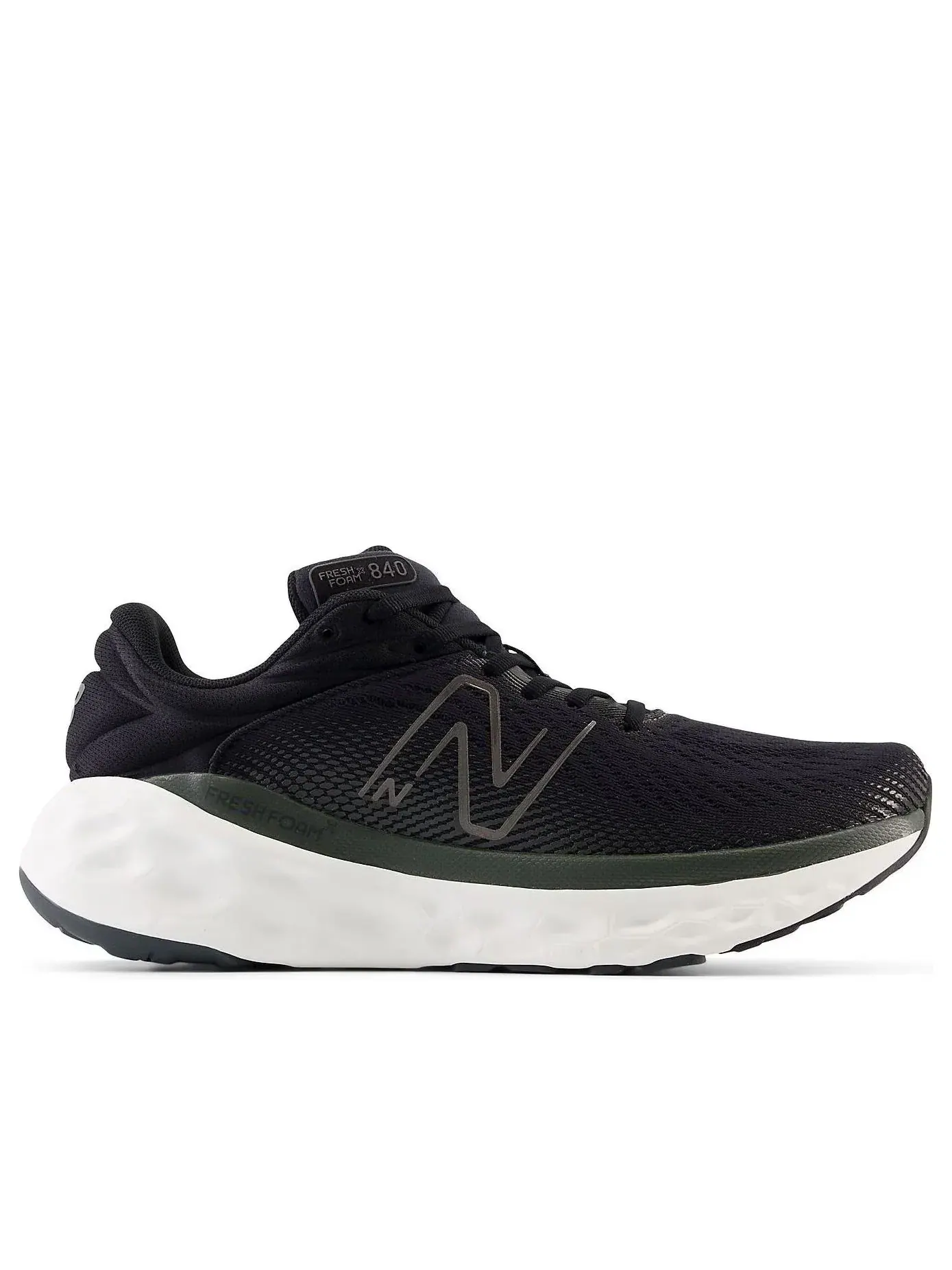 Кроссовки New Balance Fresh Foam X 840v1 'Blacktop Black White' M840FLK — изображение 2 из 5, черный