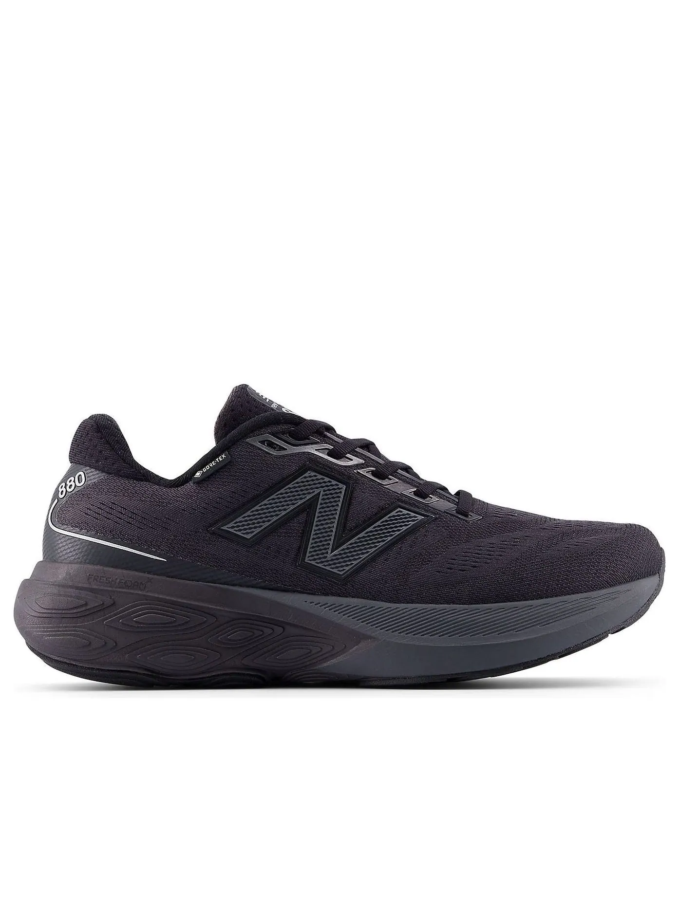 Кроссовки New Balance Fresh Foam X 880v15 GORE-TEX 'Black Silver Metallic' — изображение 2 из 6