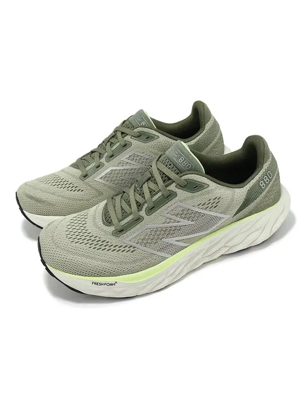 Кроссовки fresh foam x 880v14 'olivine silver metallic limelight' New Balance — изображение 3 из 4, серебристый металлик