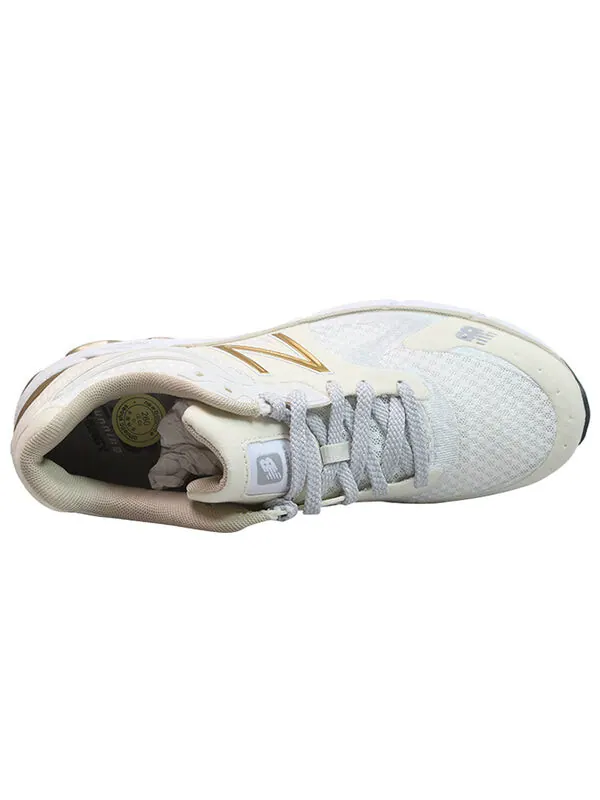 Кроссовки 844 золотистые New Balance — изображение 3 из 4, белый/золотистый