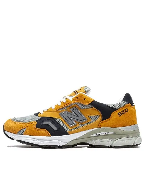 Кроссовки 920 сделано в Англии New Balance — изображение 1 из 4, желтый/серый
