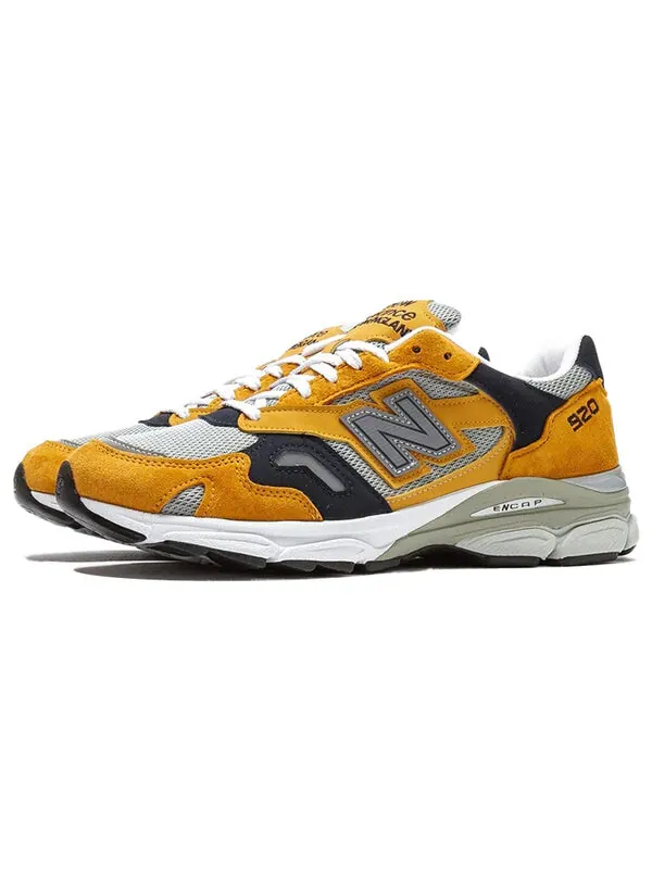 Кроссовки 920 сделано в Англии New Balance — изображение 2 из 4, желтый/серый