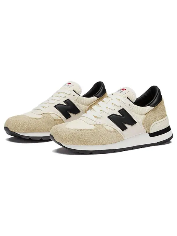 Кроссовки teddy santis x 990v1 сделано в сша New Balance — изображение 3 из 4, кремово-желтый