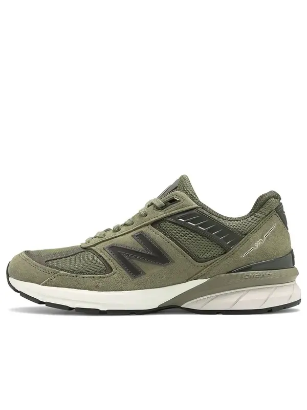 Кроссовки 990v5 сделано в США New Balance — изображение 1 из 4, зеленый/зеленый